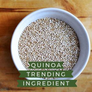 10 aliments que son trending topic, entre ells, la quinoa!